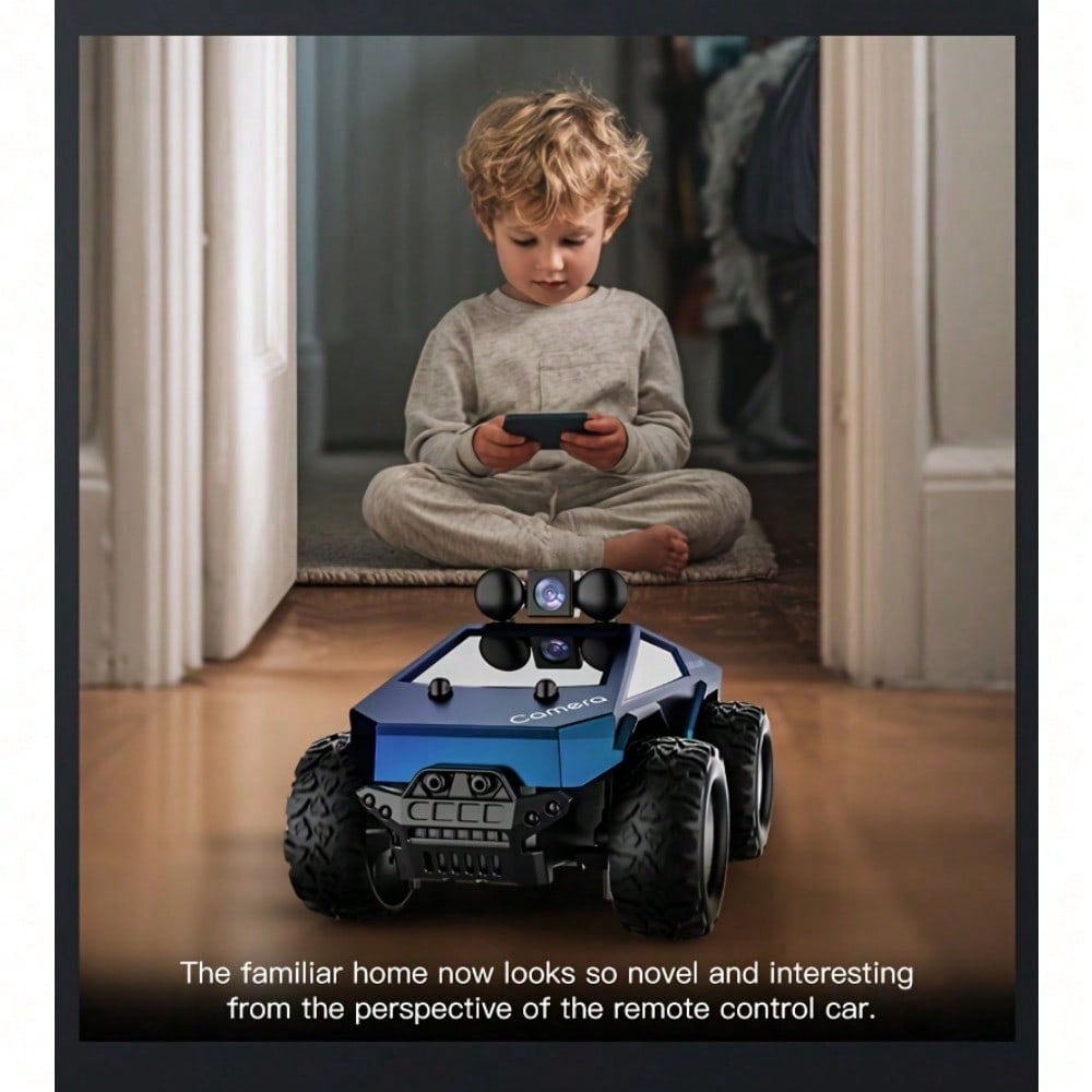 1:28 Scale RC Car with HD Camera – High-Speed Remote Control Racing Car with LED Lights, Off-Road Drift Buggy, Perfect  for Kids Holiday Gift