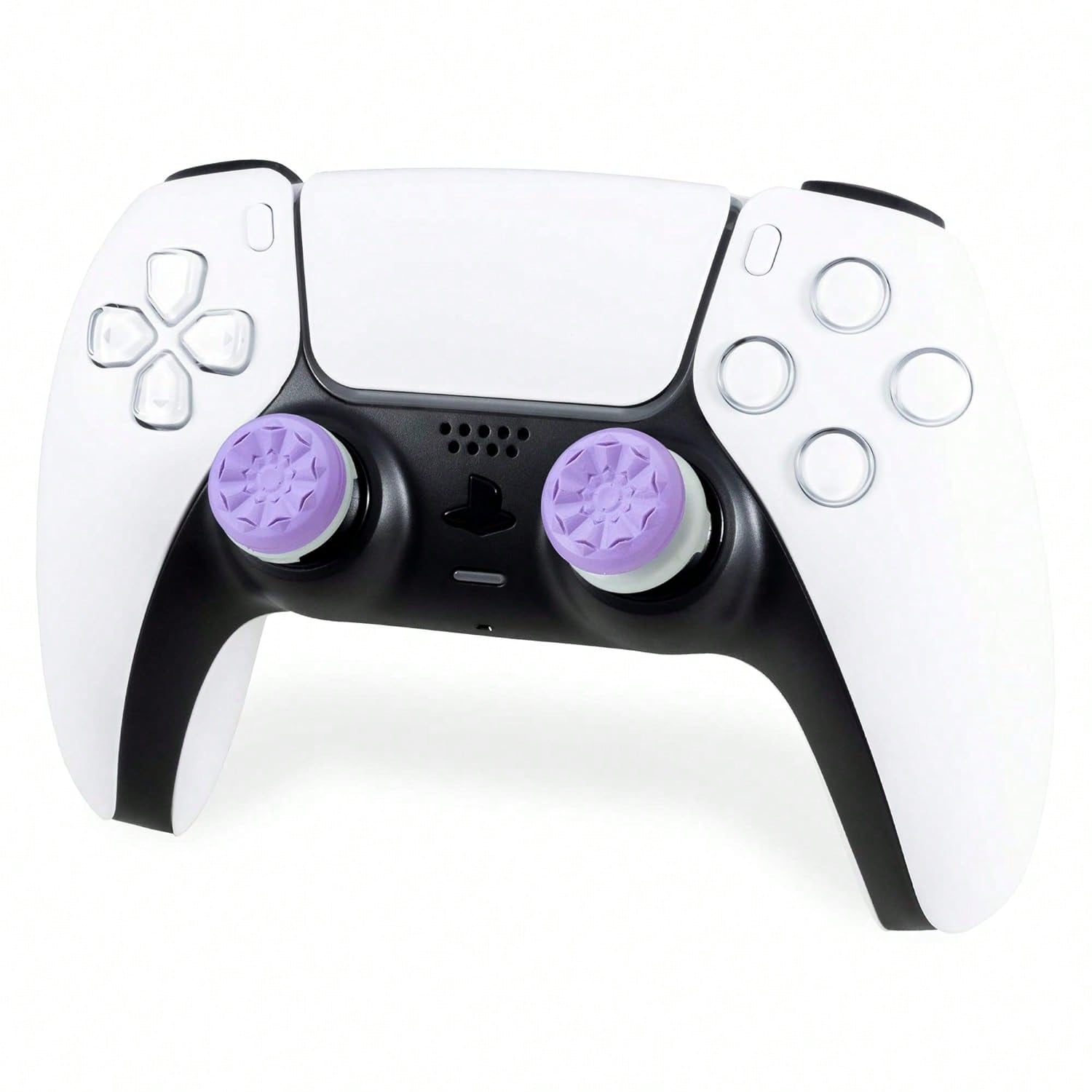 FPS Freek Galaxy Purple for PlayStation 4 (PS4) and PlayStation 5 (PS5) | Performance Thumbsticks | 1 High-Rise, 1 Mid-Rise | Purple
